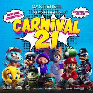 Carnival Party @ Cantiere 21 10 Febbraio 2024