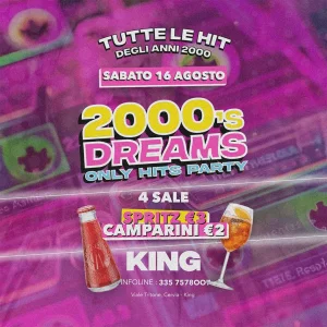 2000's DREAMS Only Hits Party @ KING