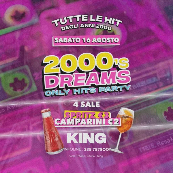 2000's DREAMS Only Hits Party @ KING
