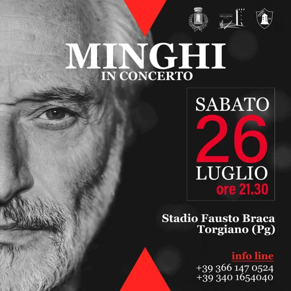 AMEDEO MINGHI in Concerto @ TORGIANO