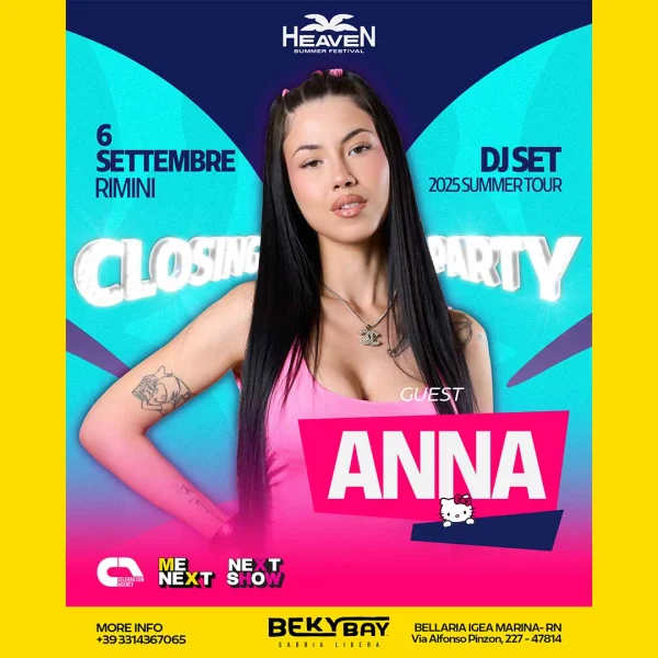 Anna - Closing Party @ Beky Bay