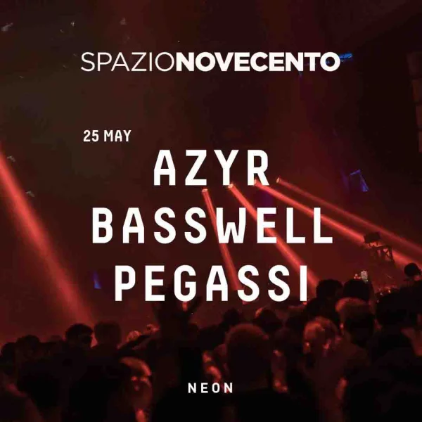 AZYR BASSWELL PEGASSI Spazio Novecento 25 Maggio 2024