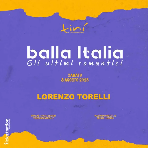 BALLA ITALIA @ Tinì Soundgarden