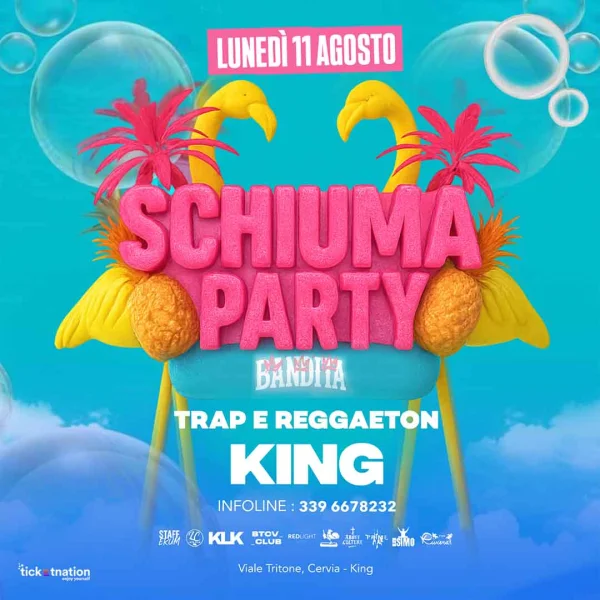 BANDITA w/ SCHIUMA PARTY @ KING 11 Agosto 2025