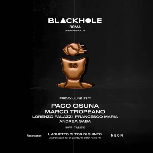 Blackhole Open Air Vol. 4 Roma