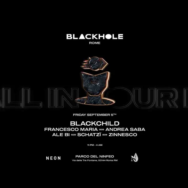 BLACKHOLE @ Parco del Ninfeo