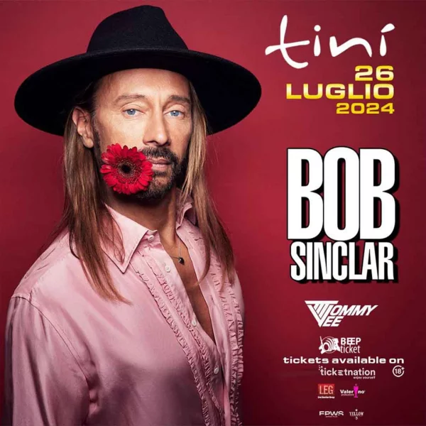 BOB SINCLAR @ Tinì Soundgarden 26 Luglio 2024