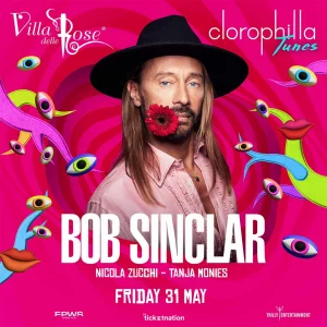 BOB SINCLAR @ Villa delle Rose Venerdì 31 Maggio 2024