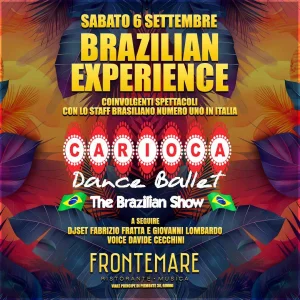 BRAZILIAN EXPERIENCE @ Frontemare 06 Settembre 2025