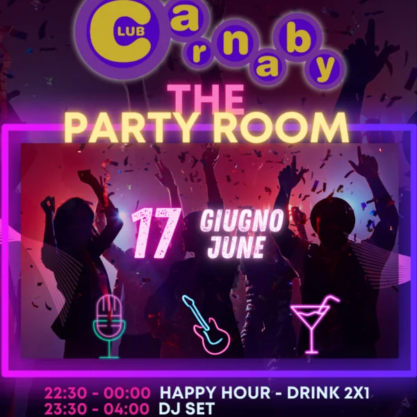 CARNABY CLUB - The Party Room 17 Giugno 2025