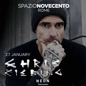 CHRIS LIEBING @ SPAZIO NOVECENTO 27 Gennaio 2024