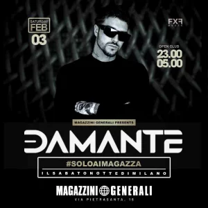 Damante @ Magazzini Generali 03 Febbraio 2024