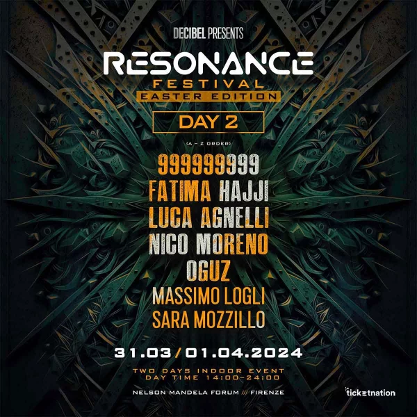 Decibel presents: Resonance Indoor Easter Festival