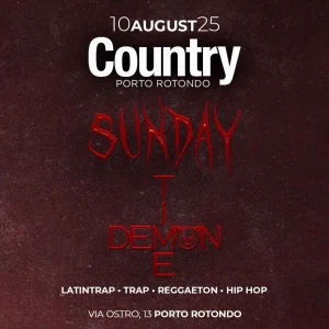 DEMON TIME @ COUNTRY CLUB 10 Agosto 2025