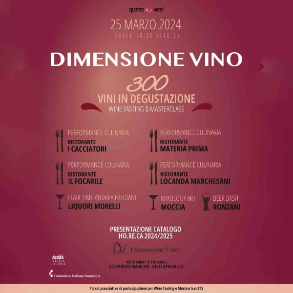 DIMENSIONE VINO 2024