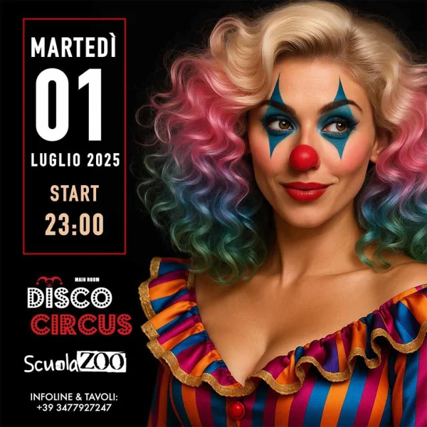 DISCO CIRCUS @ BYBLOS 01 Luglio 2025