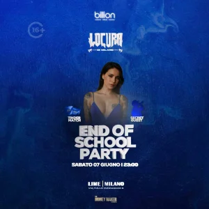 END OF SCHOOL PARTY @ Lime Milano