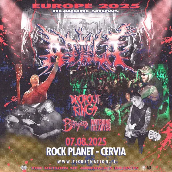 EUROPE 2025 w/ Attila in concerto @ Rock Planet