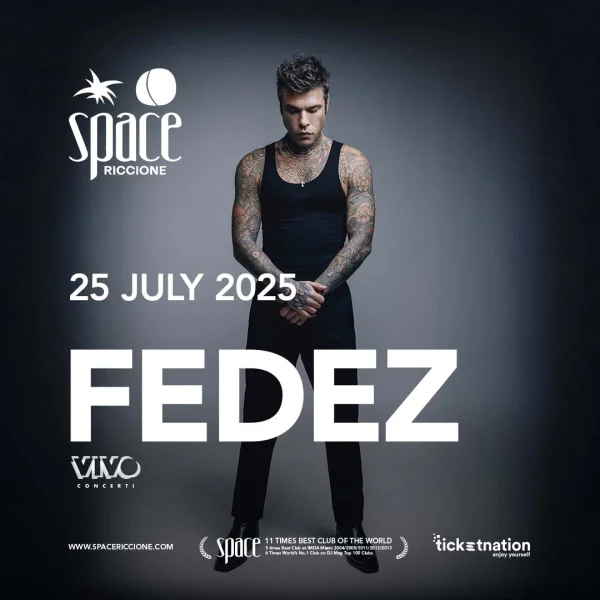 FEDEZ @ SPACE RICCIONE