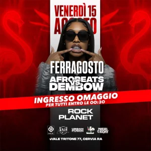 FERRAGOSTO w/AFROBEATS vs DEMBOW @ Rock Planet