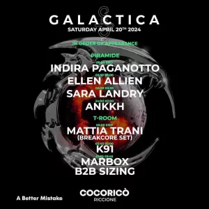 Galactica Cocorico 20 Aprile 2024