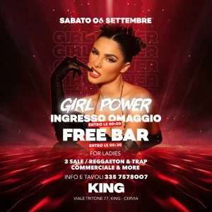 GIRL POWER @ KING 06 Settembre 2025