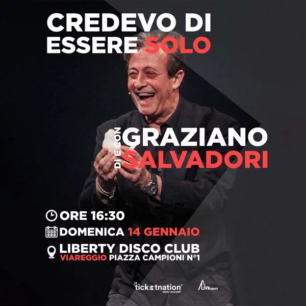 GRAZIANO SALVADORI in “Credevo di essere SOLO”