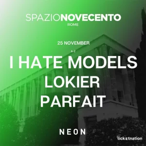 I HATE MODELS SPAZIO 900 25 NOV