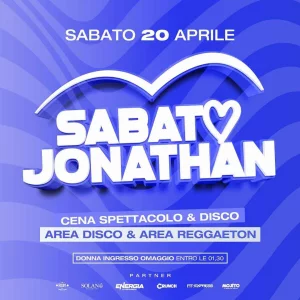 Jonathan Sabato 20 Aprile 2024