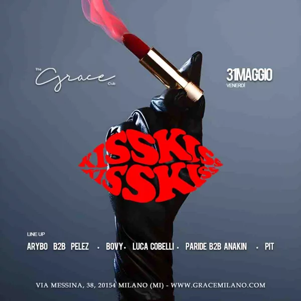 KISS PER GRACE CLUB 31 Maggio 2024