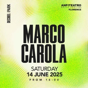 MARCO CAROLA Decibel in The Park
