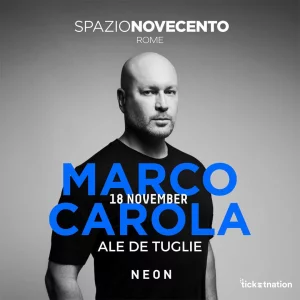 MARCO CAROLA SPAZIO 900 18 NOV