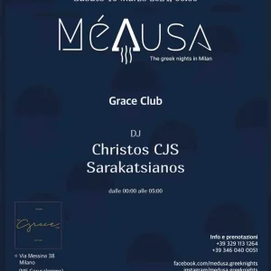 MEDUSA @ The Grace 16 Marzo 2024