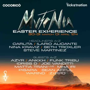 Mutonia Easter experience @ Pasqua 2024 Cocoricò