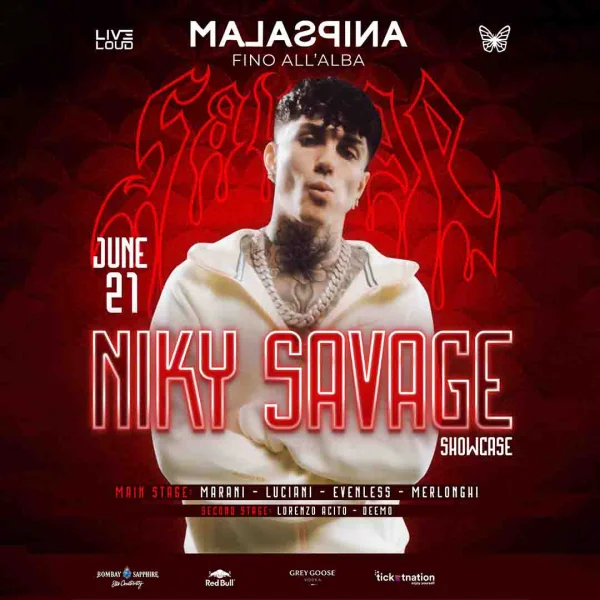 NIKY SAVAGE @ Malaspina 21 Giugno 2025
