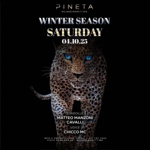 Opening Winter Season @ Pineta Milano Marittima 04 Ottobre 2025