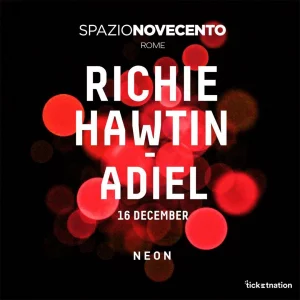 RICHIE HAWTIN SPAZIO 900 16 DIC