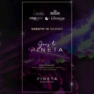 Sabato @ Pineta Milano Marittima