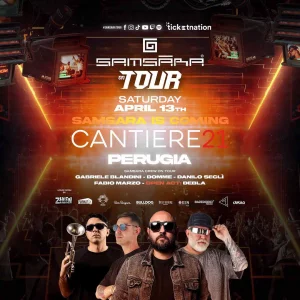 SAMSARA ON TOUR @ Cantiere 21 13 Aprile 2024