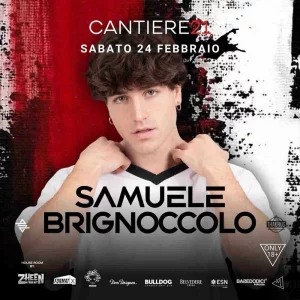 SAMUELE BRIGNOCCOLO @ Cantiere 21 24 Febbraio 2024