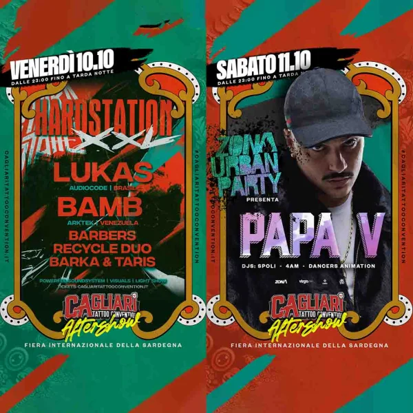 TATTOO CONVENTION 2025 CAGLIARI AFTERSHOW