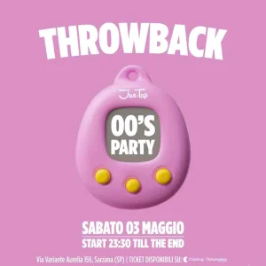 THROWBACK @ JUX TAP 03 MAGGIO 2025