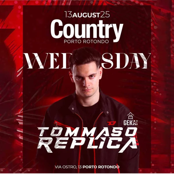 TOMMASO REPLICA @ COUNTRY CLUB