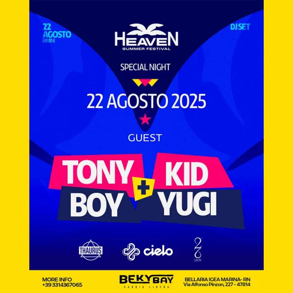 TONY BOY + KID YUGI @ Beky Bay