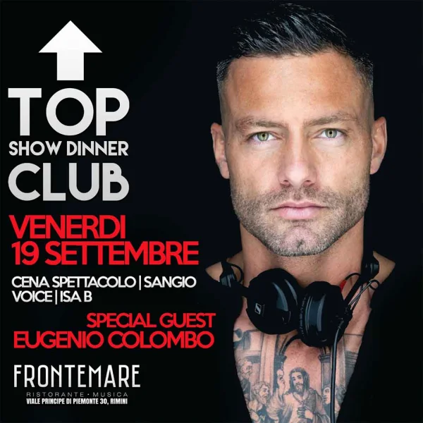 TOP show dinner CLUB @ Frontemare