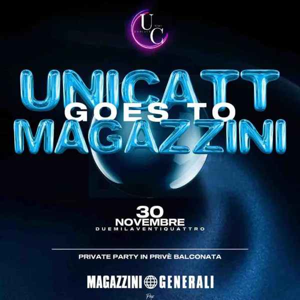 Unicatt Party @ Magazzini 30 Novembre 2024