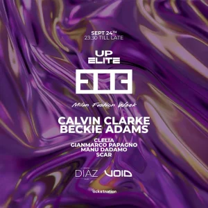 UP Elite @ Spazio Diaz 24 Settembre 2025