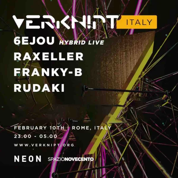 VERKNIPT ITALY Spazio Novecento Roma 10 Febbraio 2024